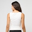 Decibel Square Neck Top weiß 48147 2