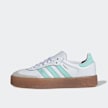 adidas Originals Sambae J ftwr white/clear mint/gold met. blanc 48121 1