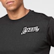Mitchell & Ness NBA Los Angeles Lakers HWC Overlap Graphic Tee zwart 48173 3