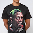 Mitchell & Ness NBA Chicago Bulls Prayer Big Face Tee nero 48175 3