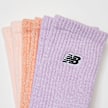 New Balance 3 PACK - KIDS PATCH LOGO SEASONAL CREW -  purple/pink/rose multicolore 48242 2