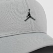 Jordan Rise Structured Metal Jumpman Hat siva 48390 4