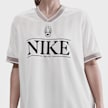 Nike W NSW V NECK JERSEY sail/playful pink/college grey/black lichtroze 48441 3