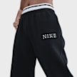 Nike W NSW PHNX FLC HR PANT GLS black noir 48449 3