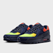 Nike Air Max 90 lt smoke grey/limelight/hyper crimson niebieski 48571 4