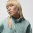 Jordan Brooklyn Fleece Quarter-Zip Top turkoois 48451 3