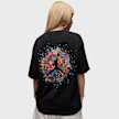 Jordan Flight Oversized Graphic Floral Twist Shortsleeve Tee zwart 48604 1
