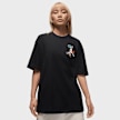 Jordan Flight Oversized Graphic Floral Twist Shortsleeve Tee zwart 48604 2