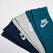 Nike 3 PACK - Nike Sportswear Everyday Essential  blue/grey/ multicolor 48675 2
