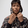 Jordan All Over Print Fleece Hoodie preto 48706 3