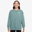 Nike   Sportswear Club Fleece Oversized Crew verde 48747 1