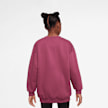Nike   Sportswear Club Fleece Oversized Crew rouge 48748 2