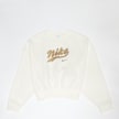 Nike G NSW TREND FLC CRP CREW sail/metallic gold beż 48750 1
