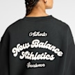 New Balance Linear Heritage Fleece Crew schwarz 48788 5