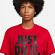 Nike Sportswear Tee Fran JDI Verbiage vermelho 48831 3