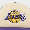 Mitchell & Ness VINTAGE BLOCK TRUCKER NBA LOS ANGELES LAKERS cream pourpre 48841 4