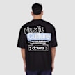 DropSize Heavy Oversize Hustle Culture T-Shirt zwart 48868 1