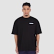 DropSize Heavy Oversize Hustle Culture T-Shirt zwart 48868 2