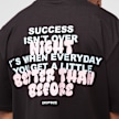 DropSize Heavy Oversized Bubble Font T-Shirt schwarz 48880 4