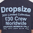 DropSize Heavy Oversized World Wide T-Shirt bleu 48885 3