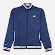 New Balance Double Knit Full Zip Funnel Top blau 49038 1