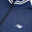 New Balance Double Knit Full Zip Funnel Top blau 49038 3