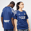 Jordan PSG Nike Dri-Fit Jersey Shortsleeve Stadium Fourth bleu 49136 1