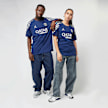 Jordan PSG Nike Dri-Fit Jersey Shortsleeve Stadium Fourth bleu 49136 8