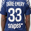 Jordan Zaïre-Emery / No. 33 / PSG Nike Stadium Fourth 2024/25 azul 49216 8