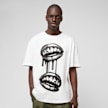 Mister Tee Grillz Lips Oversize Tee wit 49240 1