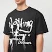 Mister Tee Nothing Changes Oversize Tee noir 49252 3