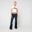 True Religion Crystal Leopard Baby Tee bege 49269 4