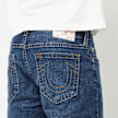 True Religion ROCCO FLAP SN 32 INSEAM 2SB BODY RINSE BLACK azul 49278 4