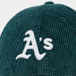 New Era 9FORTY MCROWN CORD Oakland Athletics dark green vert 49293 4