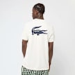 Lacoste T-Shirt faded black beige 49349 2