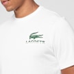 Lacoste T-Shirt faded black blanco 49357 3