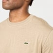 Lacoste T-Shirt faded black bež 49355 3