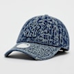 New Era FEMALE 9TWENTY Stone Denim New York Yankees blue azul 49327 1