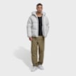 Urban Classics Shiny Puffer Jacket With Hood siva 49405 4