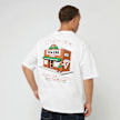 New Era Overzised Graphic Tee biały 49736 1