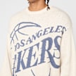 New Era NBA Knit Sweater Los Angeles Lakers Ltc beige 49747 3