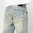 Smoke Rise Heavy Whisker Effect Jeans blu 49771 4