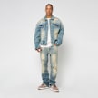 Smoke Rise Heavy Whisker Effect Jeans azul 49771 5
