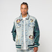 Smoke Rise Magnificence Denim Varsity Jacket azul 49780 1