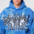 Smoke Rise Paradise Fleece Hoodie azul 49803 3
