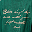 Pegador Felin Heavy Oversized Tee verde 49824 4