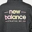 New Balance Reimagined Fleece Oversized Hoodie nero 49848 3
