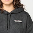 New Balance Reimagined Fleece Oversized Hoodie zwart 49848 4