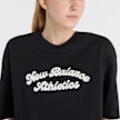 New Balance Linear Heritage Oversized T-Shirt schwarz 49854 3