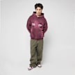 Another Cotton Lab Pasta Night Washed Hoodie rood 49858 5